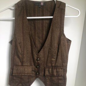 Full tilt brown vest